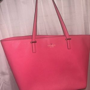 Hot pink tote